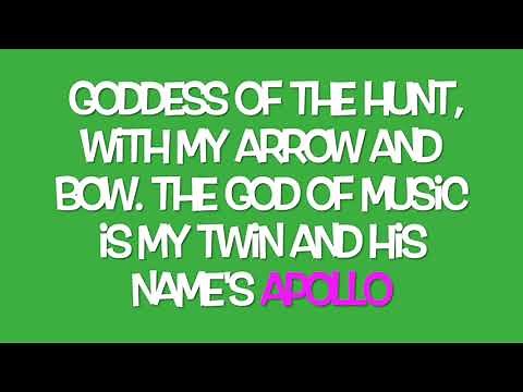 12 Greek Gods - An Updated Olympian Rap