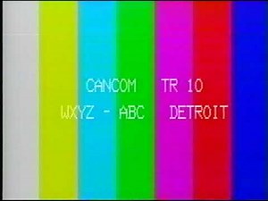 70's/80's WXYZ ABC Test Pattern Channel 7 Detroit (Saskatoon Telecable History) Saskatchewan cable
