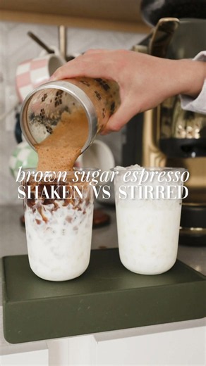 Shaken vs stirred espresso taste test