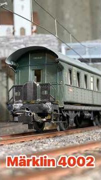00716🇩🇪 #Märklin 4002 #modellbahn #trains #DB #ferrocarril #miniature #moba #ทางรถไฟ #shorts
