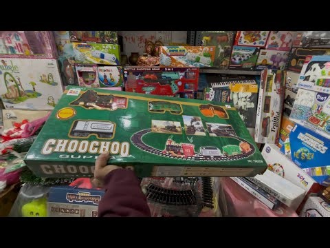 Unlimited Toys! 🚂 New Train Set + Choo Choo Rail Unboxing + RC Toys 🕹️(Toy Store Vlog)😍