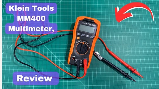 Watch Klein Tools MM400 Multimeter Review on Amazon Live