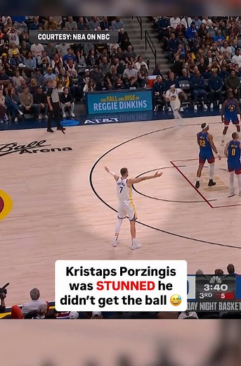 Warriors Player Can't Believe Play