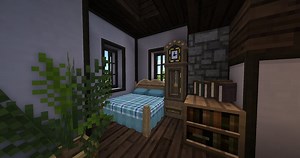 Simple Fantasy Minecraft cabin tutorial Minecraft Map