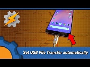 TASKER: set "USB File transfer" automatically