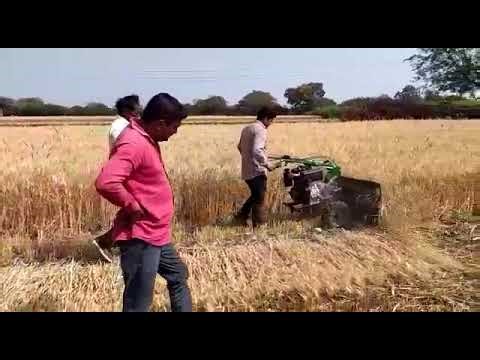 Kirloskar 8Hp reaper demo