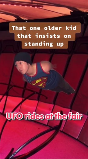 UFO Ride at County Fair: Childhood Memories