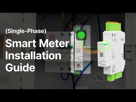 🔧Conow CBE2000 Pro: Smart Meter Installation Guide (Single-Phase)