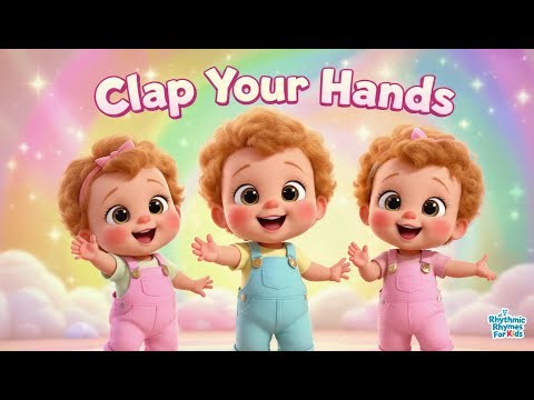 Clap Your Hands | Kids Dance Song | Rhythmic Rhymes For Kids
