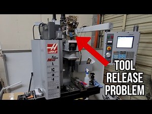 HAAS Fix Tool Release Issues due to defective Humphrey valve clogging the air lines | TM-1 Mini-Mill