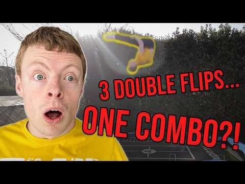 I Tried Linking 3 Double Flips... This Happened