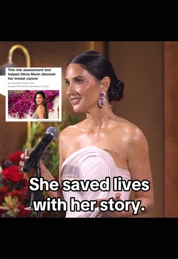 Olivia Munn Inspires Women to Assess Breast Cancer Risk