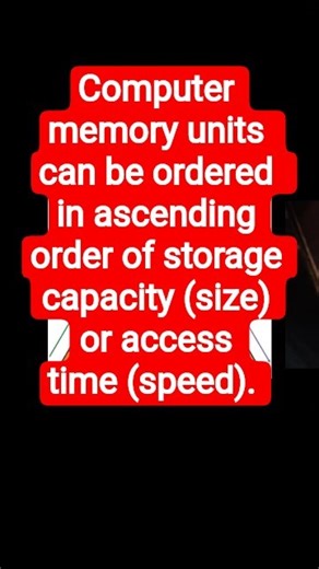 Computer memory size #coding #computereducation