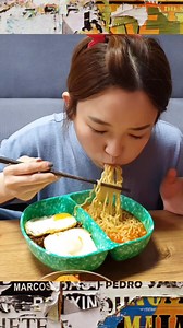 372K views · 4.3K reactions | Enjoy spicy jjajangmyeon, gochu jjamppong, and jjamjjamyeon in this ASMR mukbang with real eating sounds. A cute dog named Jjajang-i joins the show. Relax with slurping sounds and spicy Korean-Chinese flavors! Bagian 4 | Hamzy Fans, mukbang ASMR | Facebook