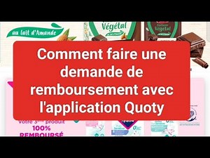 Tuto : comment faire une demande de remboursement avec l'application Quoty, comment ça marche ?