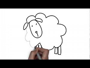 Comment dessiner un mouton