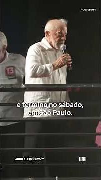 🔥Lula mostra disposição impressionante em reta final de campanha🔥