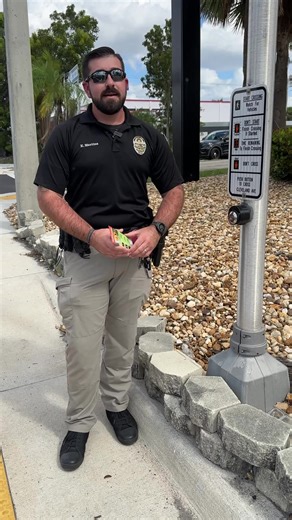 3.5K views · 39 reactions | PEDESTRIAN HYBRID BEACON Today these beacons go live along US-41, be alert as pedestrians may cross at any time in these crosswalks. Remember to take your time and arrive alive. Pedestrians: - Stay on the walkways and cross at designated crosswalks - Remember to wait for the cross signal - When the stop hand is no longer flashing do not cross | Fort Myers Police Department | Facebook