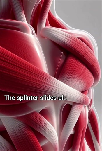 Why Splinters Keep Moving Under Your Skin#zackdfilms#medicalanimation#humanscience#medicalshort
