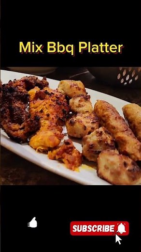 Chicken Mix BBq Platter #grill #bbq #chicken