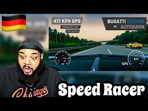 AMERICAN REACTS to Bugatti Chiron on Germany's Autobahn going 417 KPH 🇩🇪