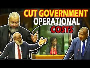 PNG MPs Hon. Juffa & Hon. Kua Erupt in Parliament Over Government Costs