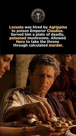The Woman Who Poisoned a Roman Emperor. #AncientRome #Nero #Claudius #Locusta