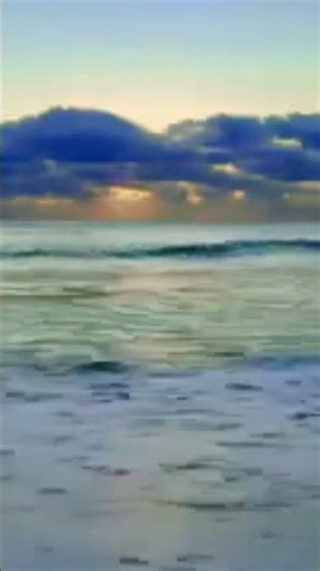 Peaceful Ocean Awakening 🌊 Gentle Waves for Deep Sleep & Relaxation 7H 4K