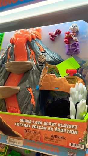 OMG VOLCANO EXPLODING?!🌋 PAW Patrol Super Lava Blast Playset is INSANE!😱 #pawpatrol #pawpatroltoys