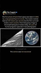 The First Photo Of Earth From Space And How We Got It