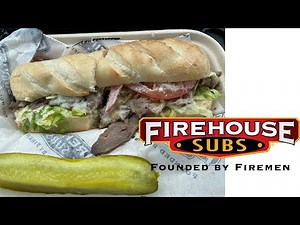 Firehouse Subs *NEW* Prime Rib Steak Sub Review