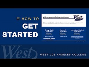 How to Get Started at West LA College