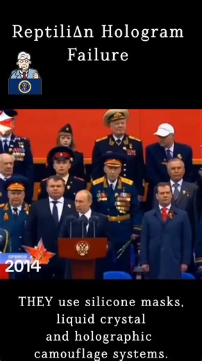 #reptilian ,#shapeshifter ,#camouflage ,#mask ,#putin