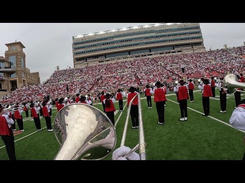Goin’ Band From Raiderland - Halftime Trombone Cam - Queen Show 2025
