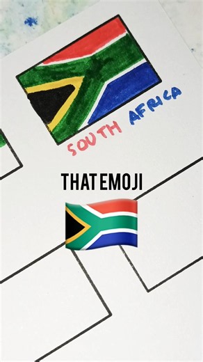 South Africa is famous for its natural resources in the form of gold & diamond mines #emoji #flag