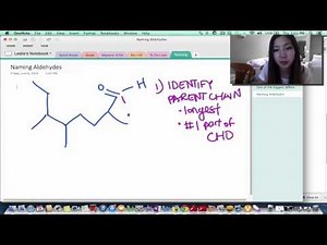 Naming Aldehydes (IUPAC)