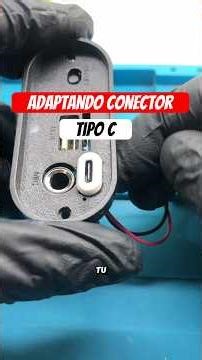 Adapting a Type-C connector #speaker #sound #adaptation #technology #entertainment