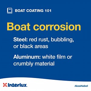 10K views | Get expert advice on how to spot, treat and prevent rust corrosion on your boat in our support article: https://fal.cn/3gvrA | Interlux Yacht Paint | Facebook