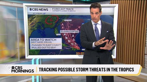 Tracking potential storm threats in Atlantic