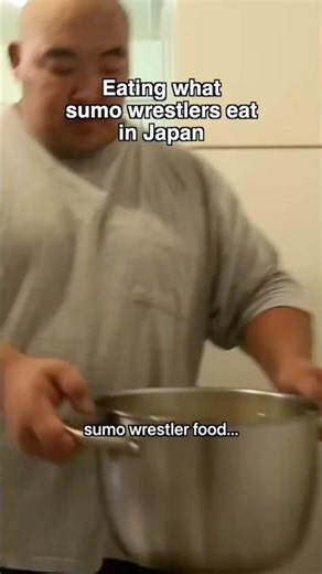 Eating what sumo wrestlers eat in Japan