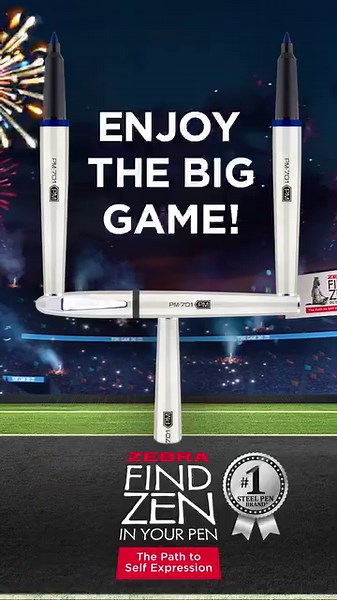 33 reactions | We are the champions, my PEN... and we'll keep on fighting til the end. Enjoy the big game tonight and be sure to let us know who you're rooting for! Visit https://www.zebrapen.com/pages/discover-steel for more information on our STEEL Series. #ZebraPen #ZebraSTEEL #PM701 #StainlessSteelPens #PenLover #Football #GameDay #BigGame | Zebra Pen | Facebook