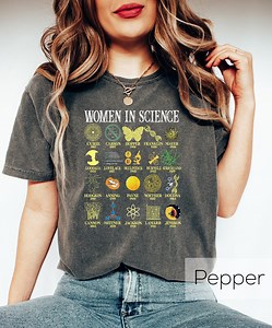 Retro Women in Science T-shirt Gift for Science Teacher Vintage Science Shirt Cool Science Shirt Women in STEM Hoodie Phd Shirt Gift - Etsy
