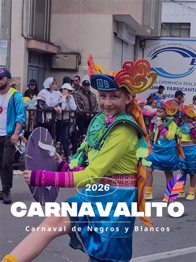 Entre danza, color y creatividad, el Carnavalito 2026 nos recordó que el corazón del Carnaval late en nuestra la niñez. 🎭🌈 Niños y niñas desbordaron talento, compromiso, ingenio y una energía inigualable, demostrando que las tradiciones se heredan, se viven y se reinventan con amor. ✨ Con el Carnavalito se dio inicio al @Carnaval de Negros y Blancos 2026, una edición histórica que celebra los 100 años del Corso de Flores, símbolo de identidad, memoria y fiesta para Pasto y el mundo. Aquí flore