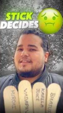 I Let Random Sticks Decide What I Eat Today 😳🍽️