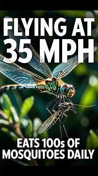 Why Dragonflies Are Nature’s Deadliest Hunters #Dragonflies #DragonflyLifeCycle #DragonflyFacts