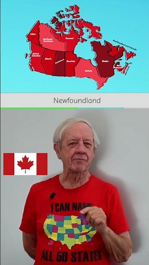This Man Knows All the Provinces of Canada