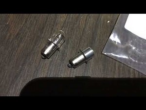 Porter Cable 18v Flashlight LED Bulb Upgrade ... Project Tools