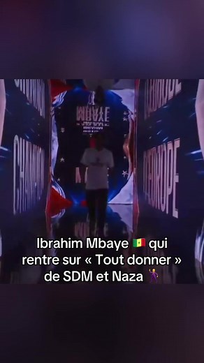 Ibrahim Mbaye entre sur « Tout donner » de SDM et Naza au Parc des Princes