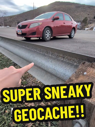 Would YOU notice this sneaky geocache?? #geocaching #geocache #hiddeninplainsight