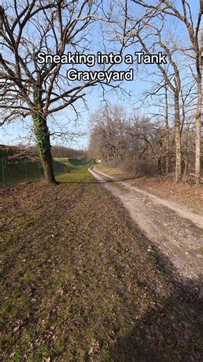 Exploring an Abandoned Tank Graveyard Adventure